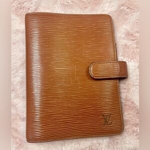 Louis Vuitton Brown Leather Planner